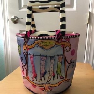 Wendy Costa/Rod Rojas "Shoe Clothesline" Handbag